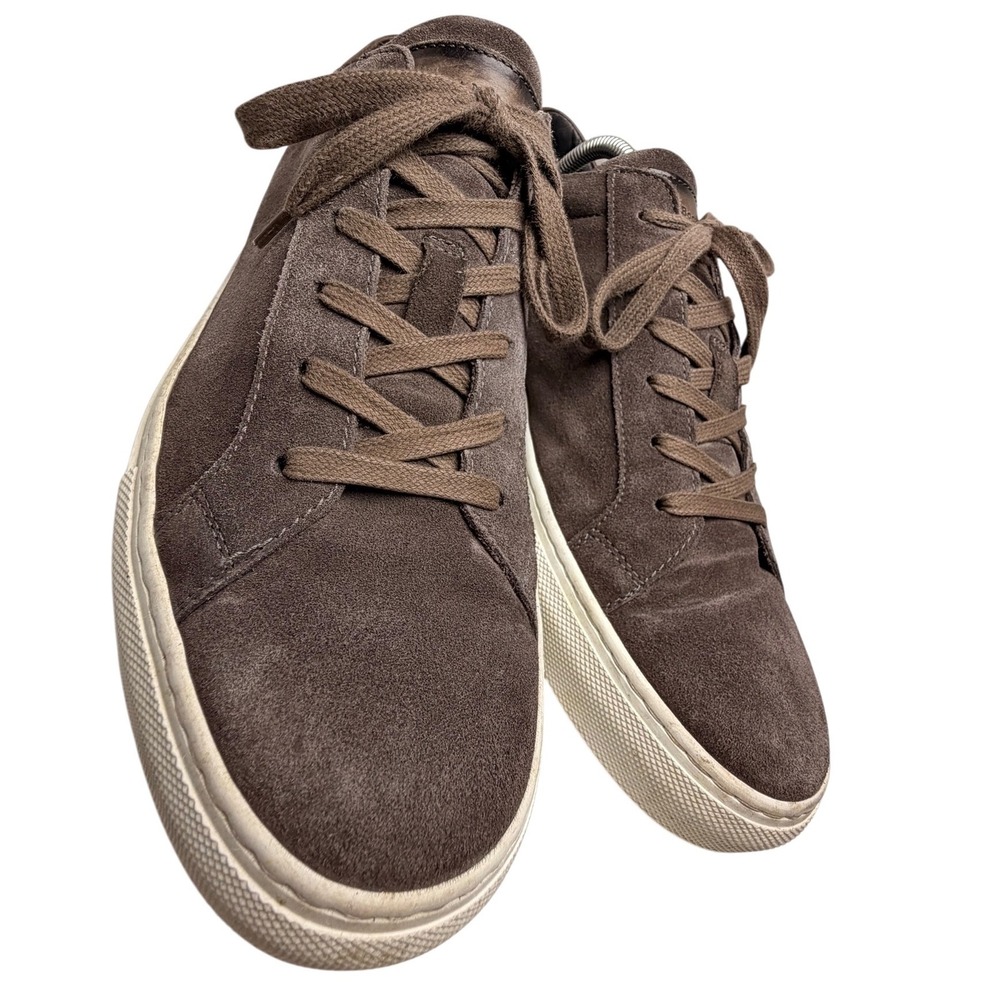 To Boot New York Adam Derrick Taupe Suede Italian Luxury Sneakers 9